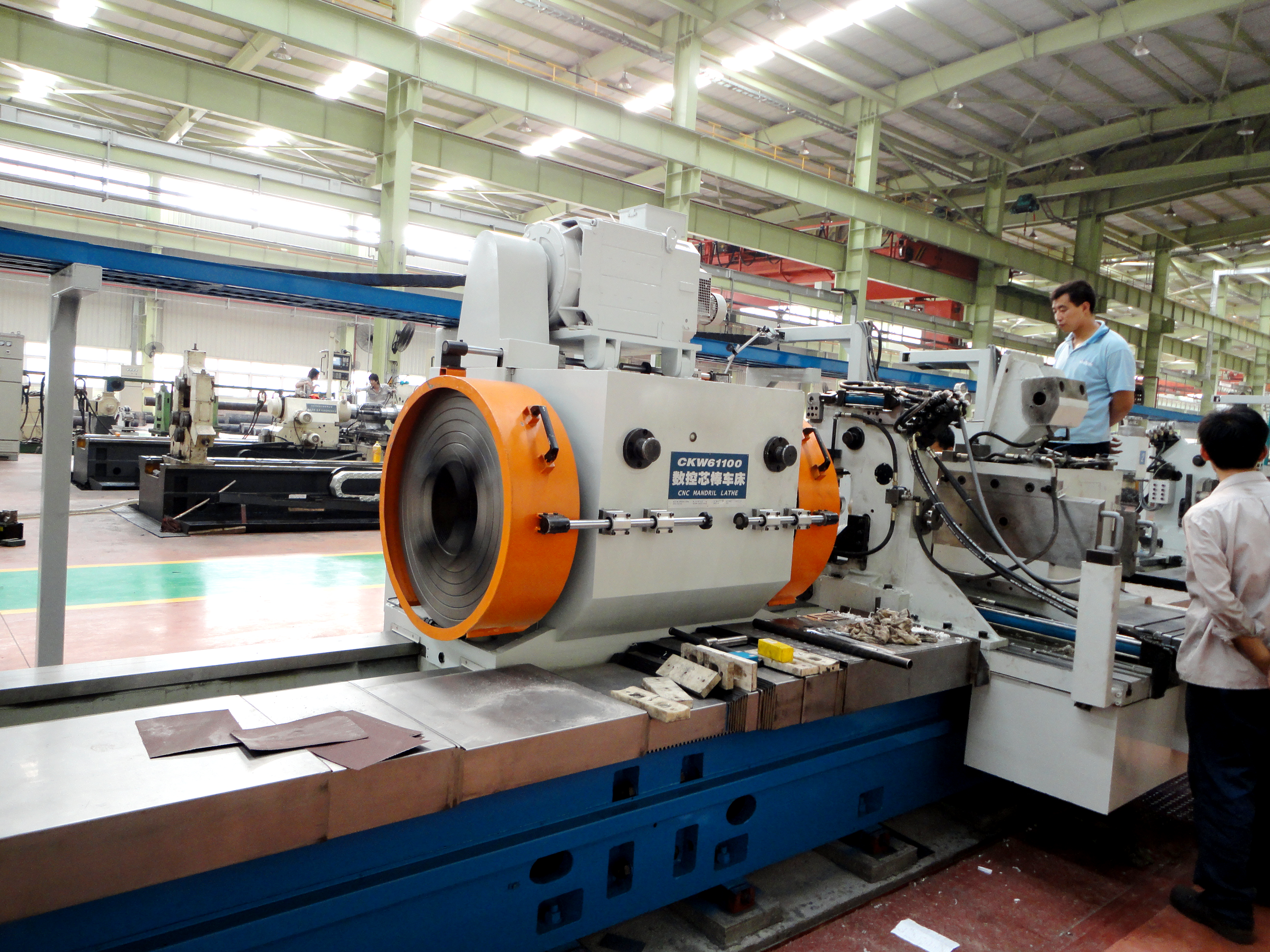 CNC mandrel lathe